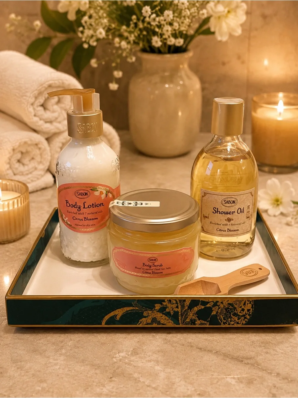 SABON Citrus Blossom Body Care Set